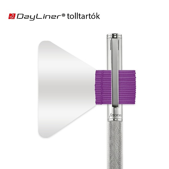 Dayliner napló tolltartó (lila)