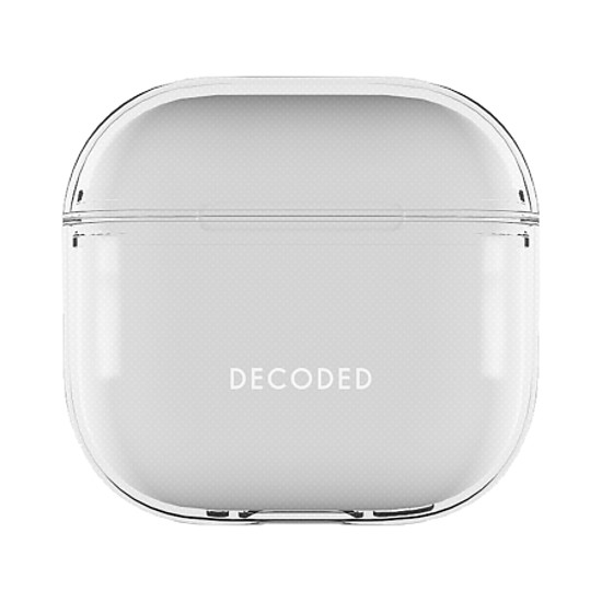 Decoded szilikon légtok AirPods 4-hez - átlátszó
