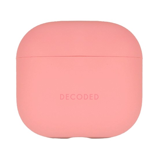 Decoded szilikon légtok AirPods 4-hez - rózsaszín