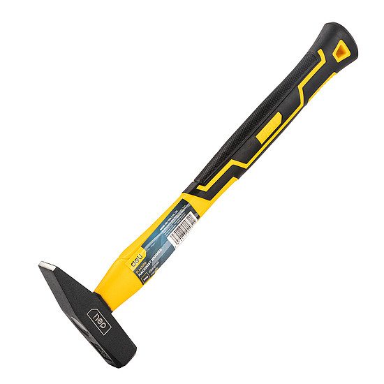 Deli Tools EDL442005 mérnöki kalapács 0,5 kg, sárga (EDL442003)