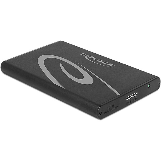 Delock 2.5 Külső merevlemezház SATA HDD > USB 3.0 9,5mm (42537)