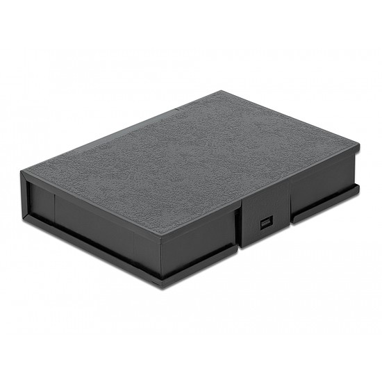 Delock 3.5 HDD fekete védő doboz (18372)