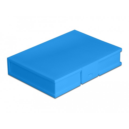 Delock 3.5 HDD kék védő doboz (18373)