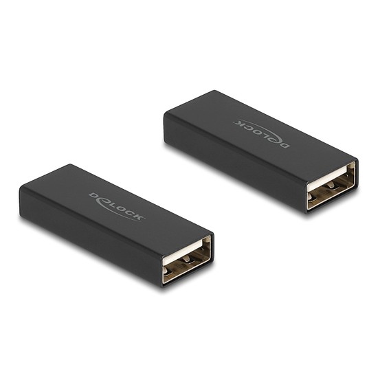 Delock A-típusú USB 2.0 fém adapter anya - anya