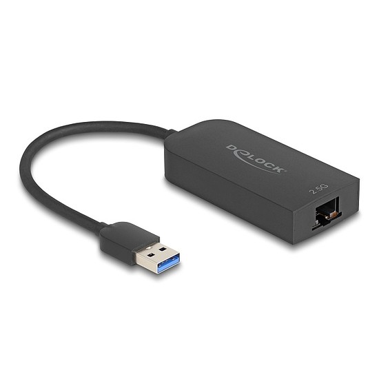 Delock A-típusú USB adapter 2,5 Gigabit LAN