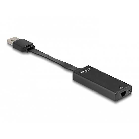 Delock A-típusú USB adapter Gigabit LAN vékony