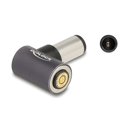 Delock Adapter HP Laptop töltő kábelhez 7,4 x 5,0 mm apa mágneses 8 tűs konnektor