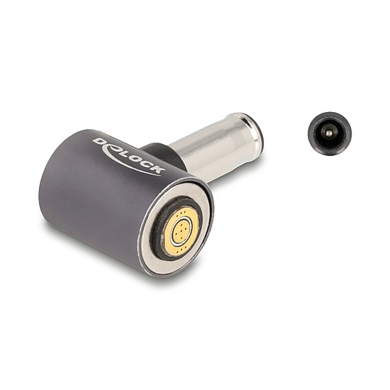 Delock Adapter Laptop töltő kábelhez 5,5 x 2,1 mm apa mágneses 8 tűs konnektor