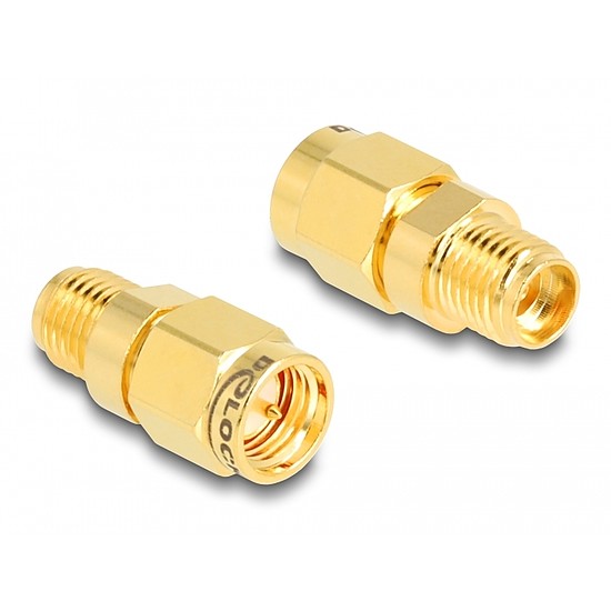 Delock Adapter SMA apa - SMA anya C6801