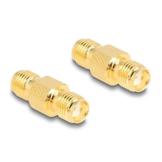 Delock Adapter, SMA csatlakozóhüvely apa SMA csatlakozóhüvely HBI59-1