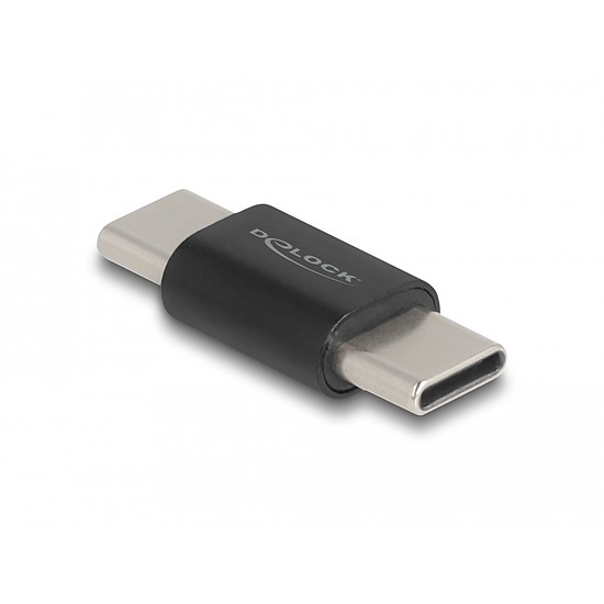 Delock Adapter SuperSpeed USB 10 Gb/s (USB 3.2 Gen 2) USB Type-C nemváltó apa-férfi fekete (60035)