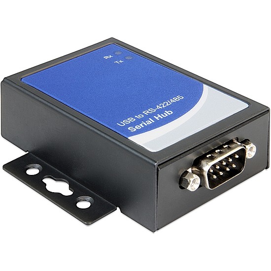 Delock adapter USB 2.0 - 1 x soros RS-422/485, telepítő CD, fekete (87585)