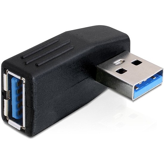 Delock adapter USB 3.0 apa-anya, vízszintesen 90 -ban forgatott (65341)