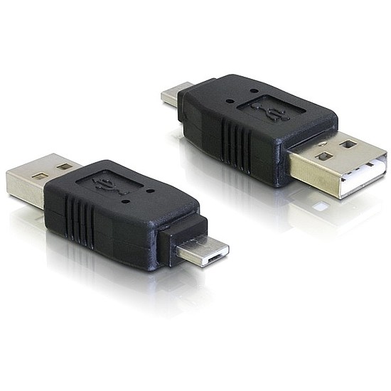 Delock Adapter USB micro-A male to USB2.0 A-male (65037)