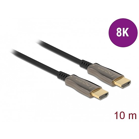 Delock Aktív optikai kábel HDMI 8K 60 Hz 10 m (84034)