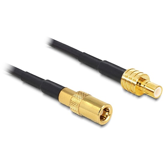 Delock Antenna Cable SMB Plug > SMB Jack RG-174 0.5 m (88732)