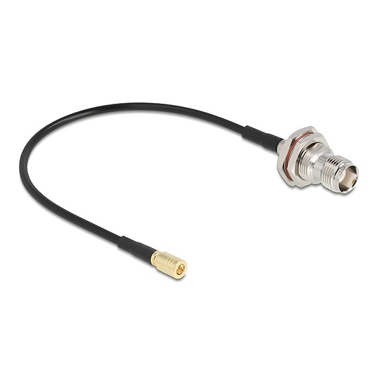 Delock Antennakábel TNC-hüvely apa SMB-dugó RG-174, 20 cm