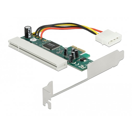 Delock Bővítőkártya PCI Express x1 - 1 x PCI 32 Bit 5 V bővítőhely (90062)