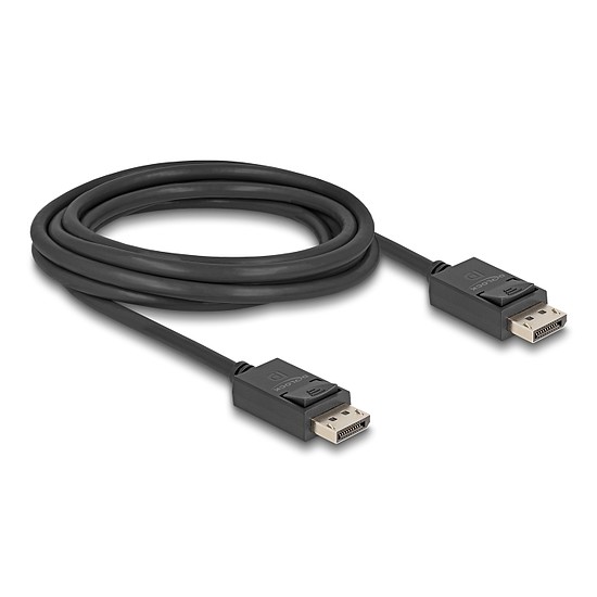 Delock DisplayPort kábel 16K 30 Hz / 8K 60 Hz 40 Gbps 3 m