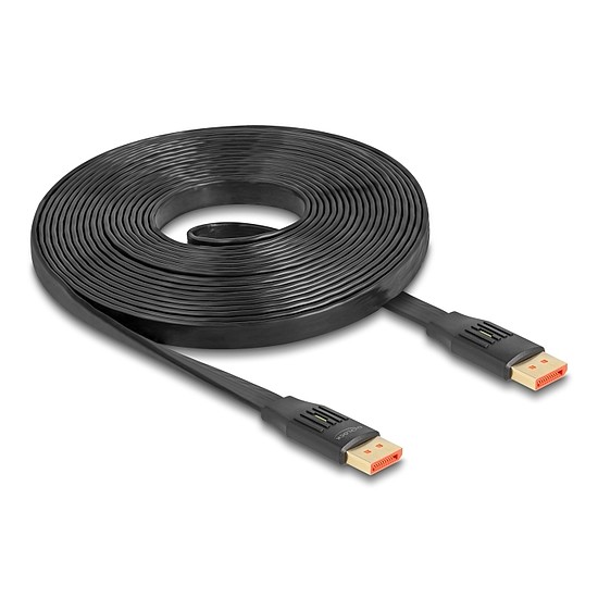 Delock DisplayPort szalagkábel 8K 60 Hz 5 m