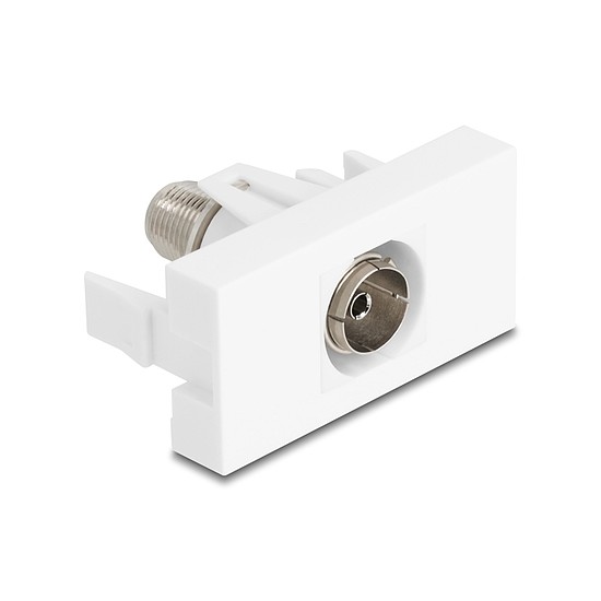 Delock Easy 45 Modul IEC anya - F anya fehér