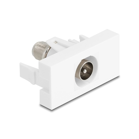 Delock Easy 45 Module IEC apa-F anya fehér