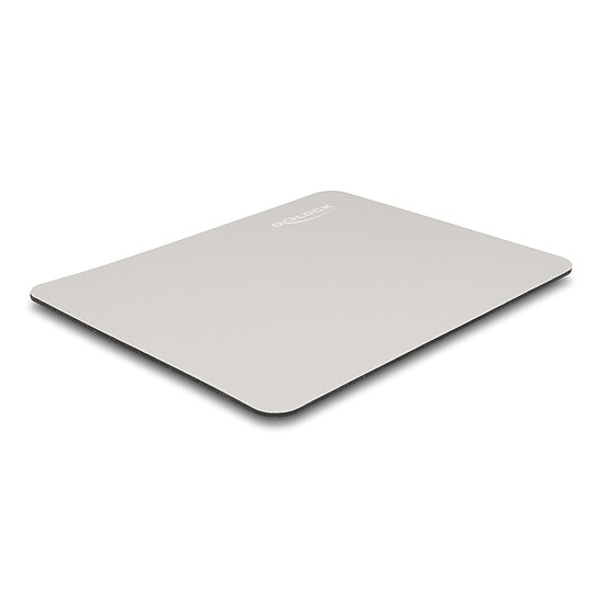 Delock Egérpad szürkés bézs színű 220 x 180 mm méretű üvegborítású