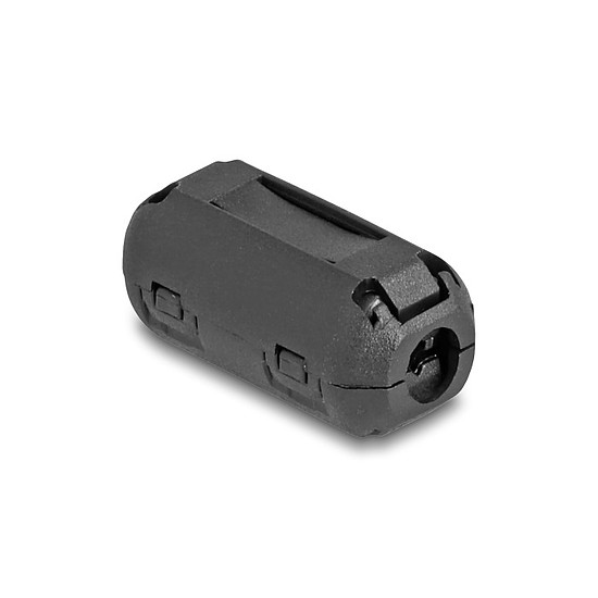 Delock Ferrit mag / ferrit gyűrű kábel körbevételére 5 mm 2 db., fekete színű