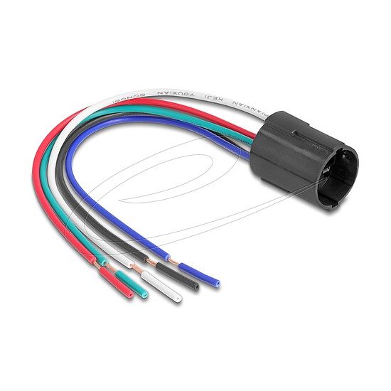 Delock Foglalat 16 mm-es 5 tűs Nyomó Gomb vagy Kapcsoló