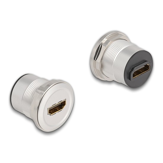 Delock HDMI beépített anya 8K 60 Hz alumínium