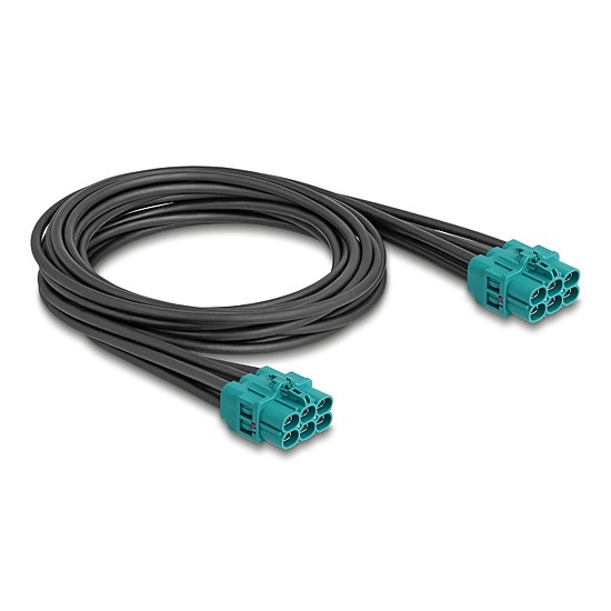 Delock HDMTD Z kábel hat anya - HDMTD Z hat anya 1 m
