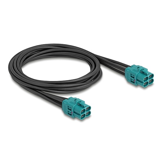 Delock HDMTD Z kábel quad anya - HDMTD Z quad anya 1 m
