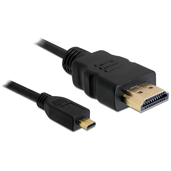 Delock High Speed HDMI Ethernet kábel A/D - A apa/apa 2,0m (82664)
