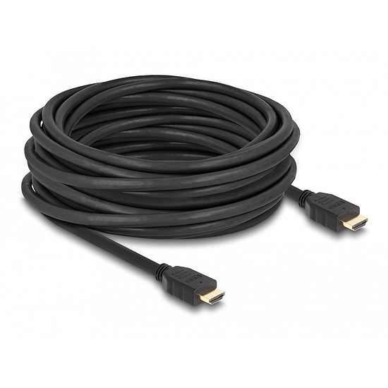 Delock High Speed HDMI kábel 48 Gbps 8K 60 Hz, fekete 10 m