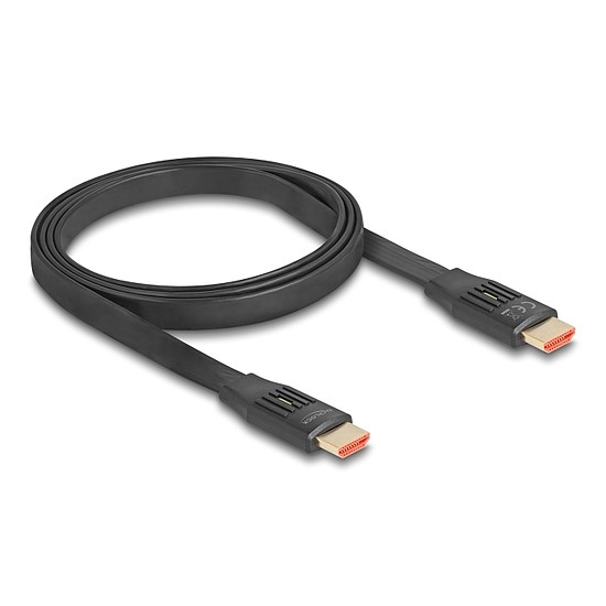 Delock High Speed HDMI szalagkábel 48 Gbps 8K 60 Hz 1 m