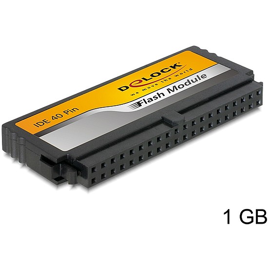 Delock IDE Flash modul 40 tűs 1 GB függőleges (54144)