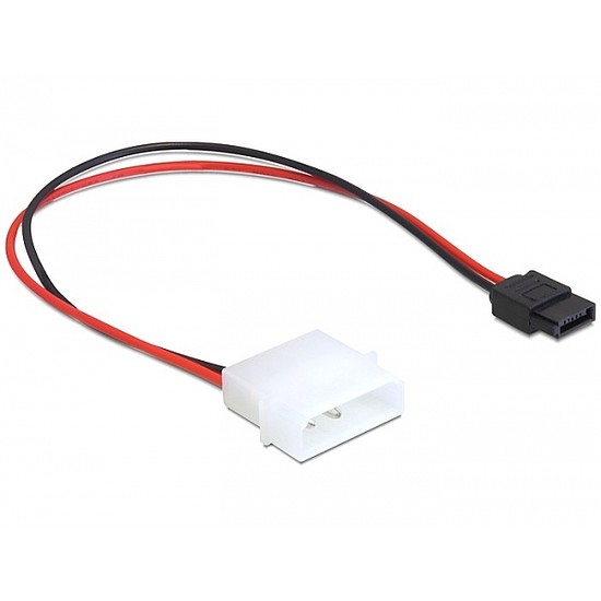 Delock kábel IDE táp (Molex) > SATA táp 6 pin (82913)