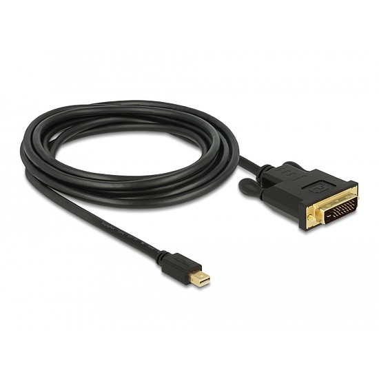 Delock Kabel mini Displayport 1.1 dugór > DVI 24+1 dugó 5 m (83991)