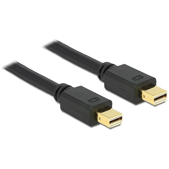 Delock Kábel mini Displayport dugó - dugó 0,5 m (83472)