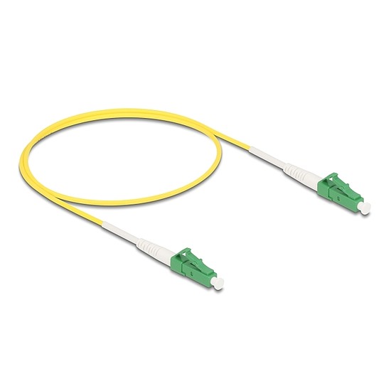 Delock Kábel, optikai szálas LC-APC > LC-APC Simplex egyszeres OS2, 0,5 m