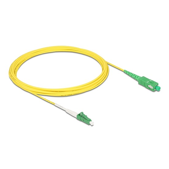 Delock Kábel, optikai szálas LC-APC > SC-APC Simplex egyszeres OS2, 5 m