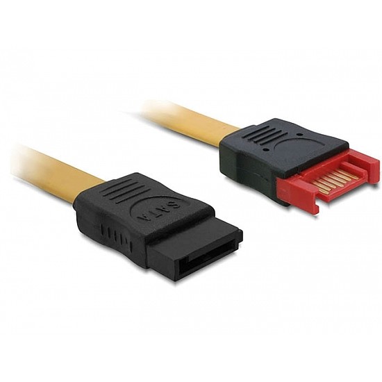 Delock kábel SATA 6 Gb/s bővítő, apa-anya, 100 cm (82856)