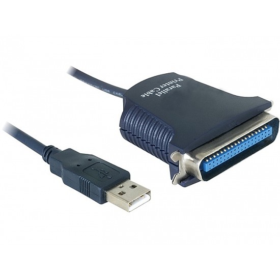 Delock Kábel USB-Nyomtató Adapter Kábel 0,8 m (82001)