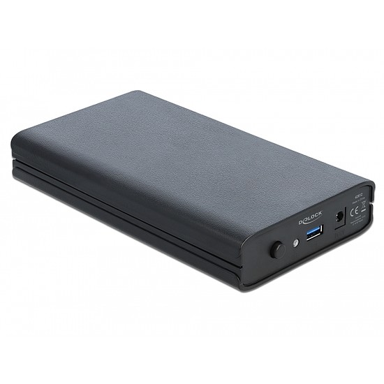 Delock Külso ház 3.5 SATA HDD számára SuperSpeed USB 3.1 Gen 1 csatlakozóval (42612)