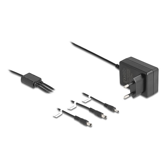 Delock Külső tápegység DC 3,5 x 1,35 mm, DC 5,5 x 2,1 mm, DC 5,5 x 2,5 mm 5,0 V / 2,0 A / 10,0 W