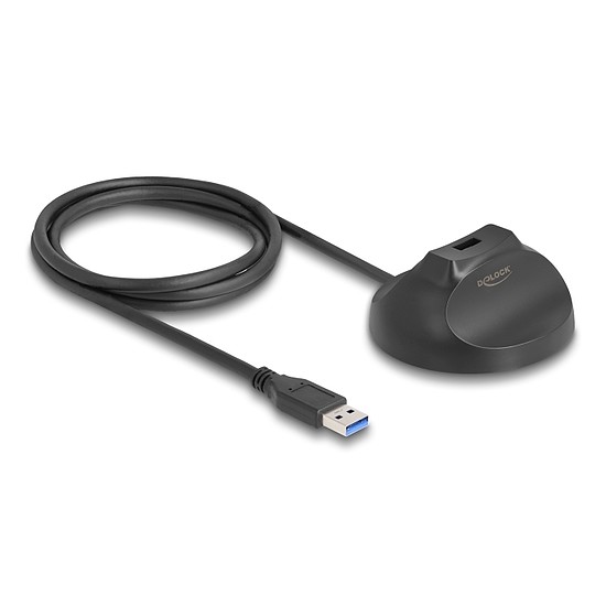 Delock Mágneses alap USB A-típusú 5 Gbps dokkolókábel 1,2 m