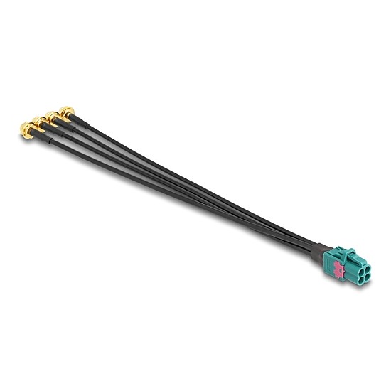 Delock Mini FAKRA Z quad kábel anya - 4 db. SMA anya 20 cm