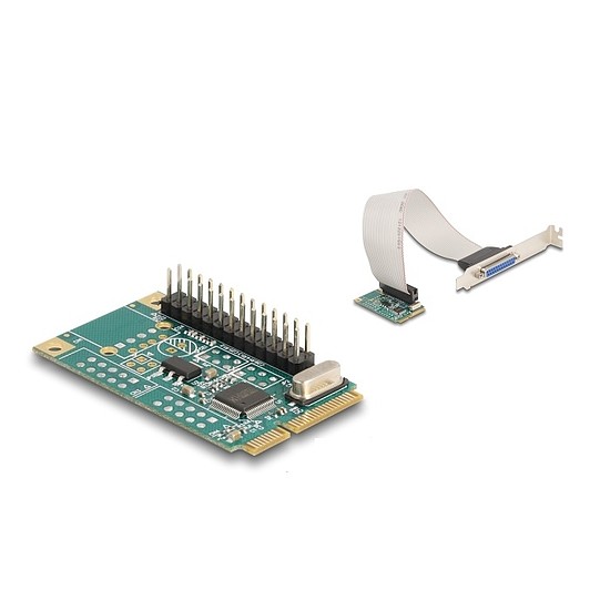 Delock Mini PCIe I/O PCIe teljes méretű 1 x párhuzamos