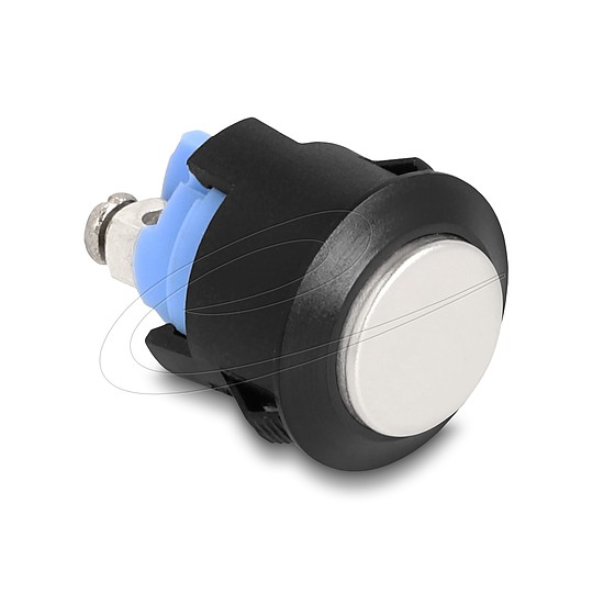 Delock Nyomógomb installáláshoz 16 mm 2 db. csavarhelyes működtető, jó minőségű műanyag zár a csomagban