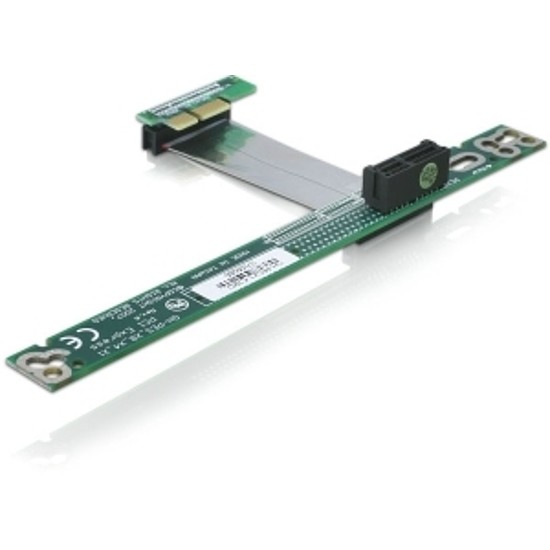 Delock PCI Express emelő kártya x1, 7 cm-es flexibilis kábellel (41752)